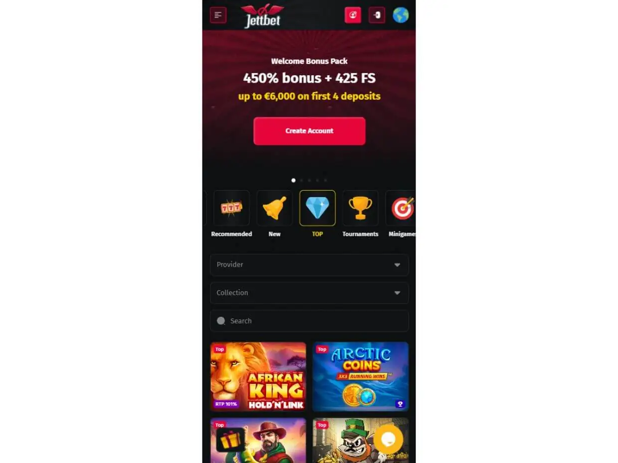 Jettbet Mobile Casino Mobile Casino Jettbet