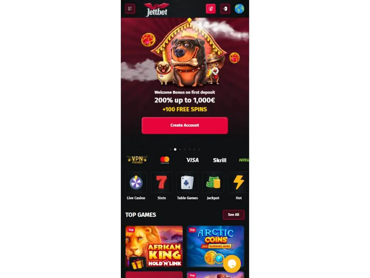 Jettbet Mobile Start Mobile Start Jettbet