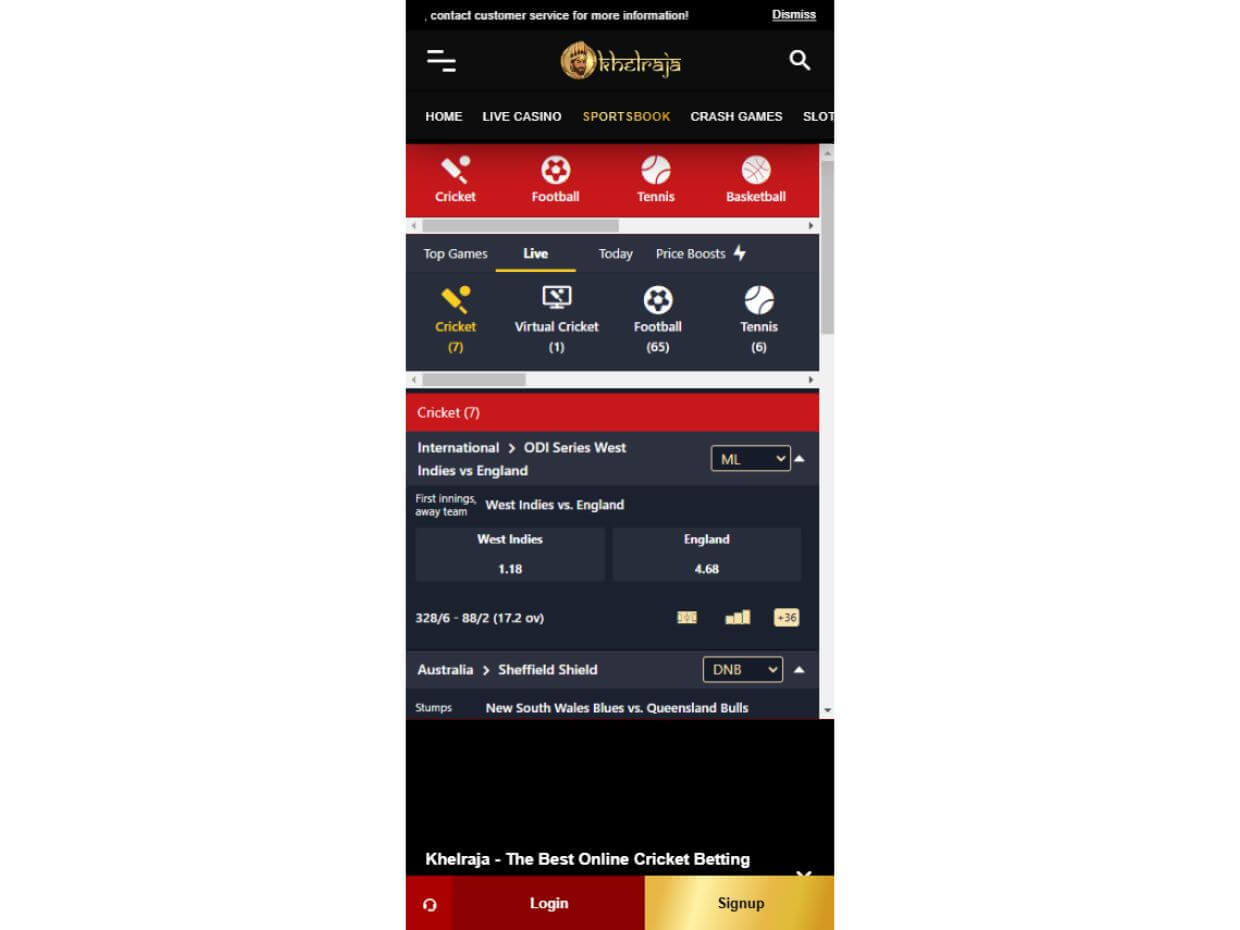 Khelraja Mobile Live Betting Mobile Live Betting Khelraja