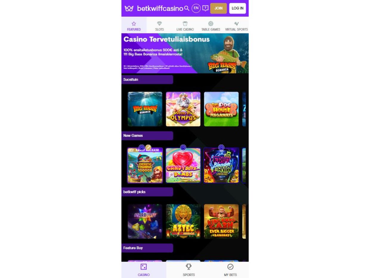 Kwiff Mobile Casino Casino Games On Kwiff Mobile
