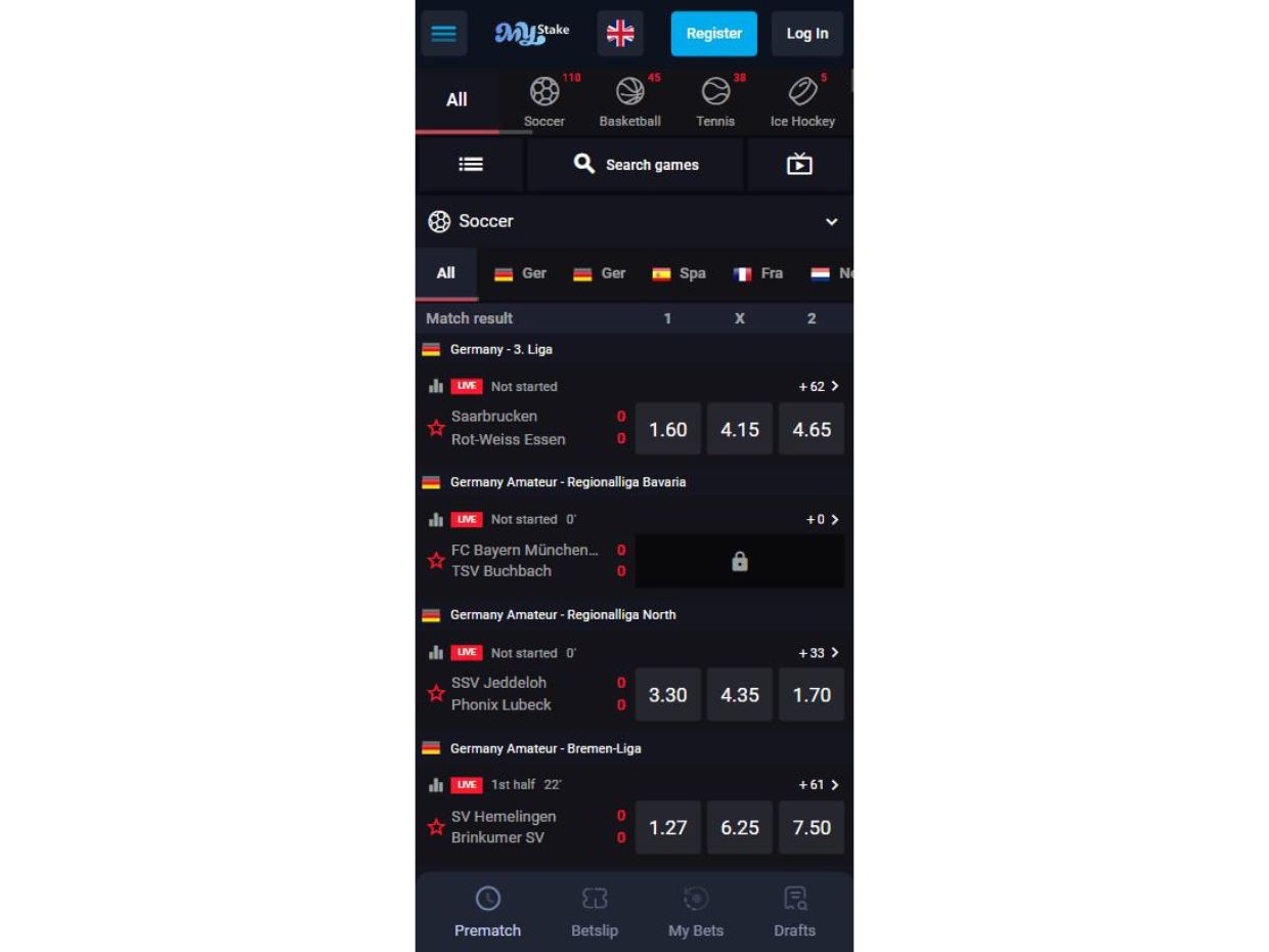 MyStake Mobile – Enjoy Live Betting On The Go MyStake Mobile Version For Seamless Live Betting Action