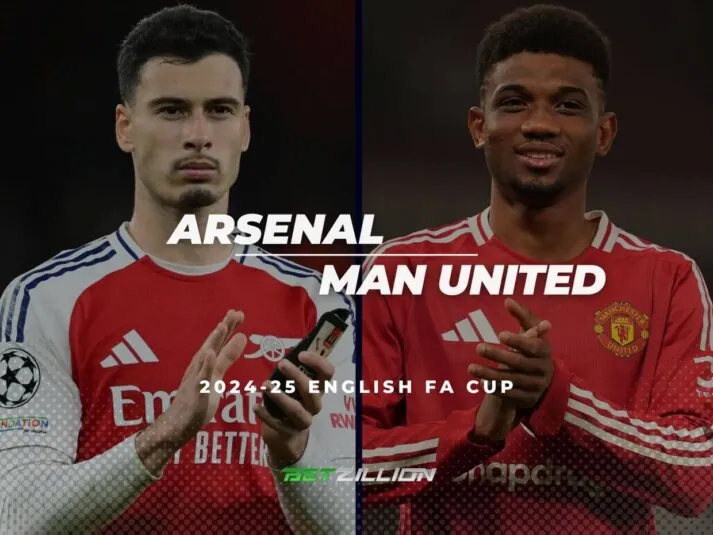 Arsenal Vs. Man United Predictions & Betting Odds (English FA Cup 2024-25)