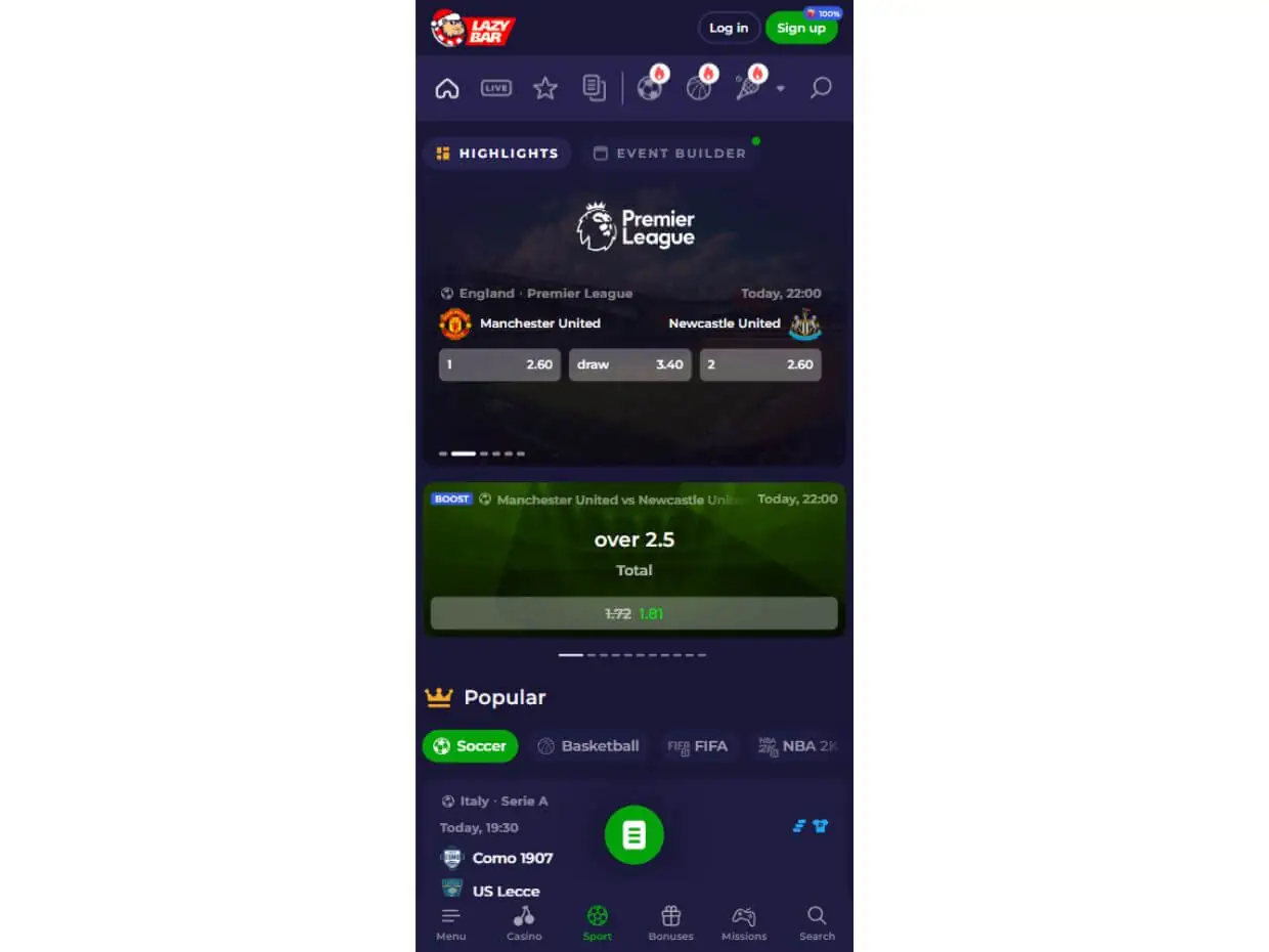 Mobile Review Lazybar