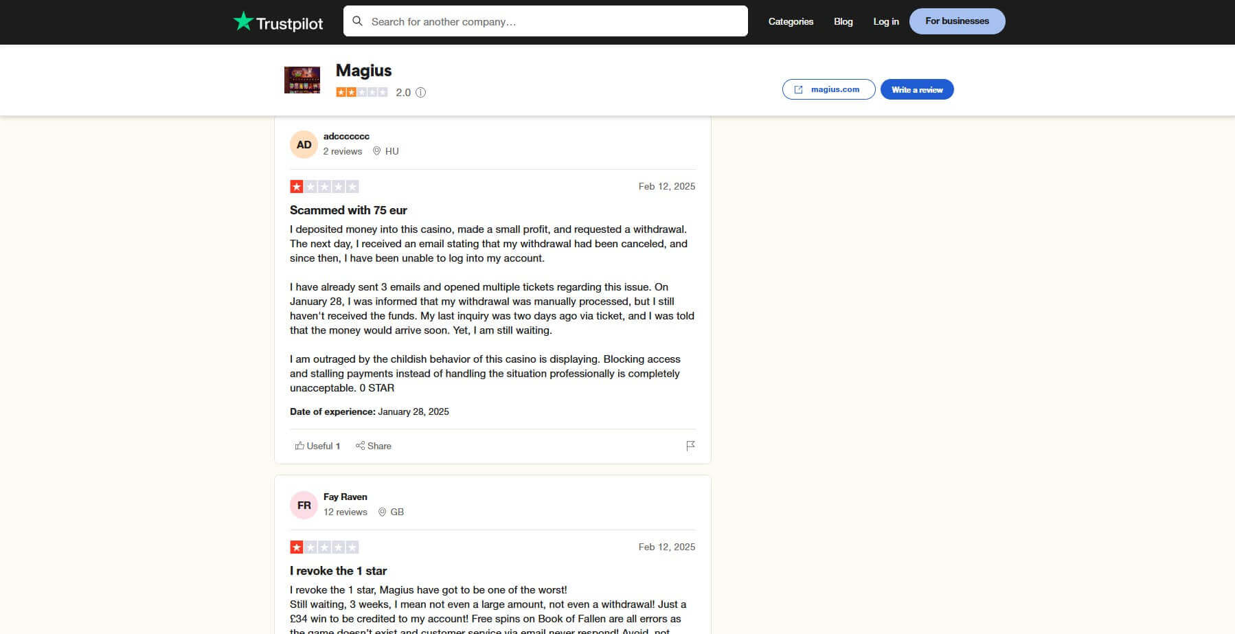 Magius User Reviews User Reviews Magius