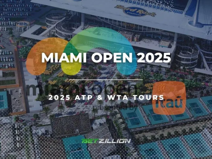 Miami Open 2025 Predictions & ATP and WTA Betting Odds