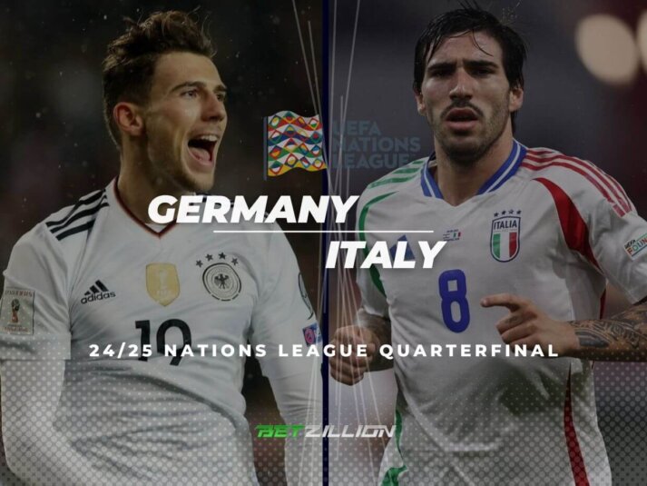 Germany vs. Italy Predictions & Betting Odds (Nations League 2024-25 Playoffs)