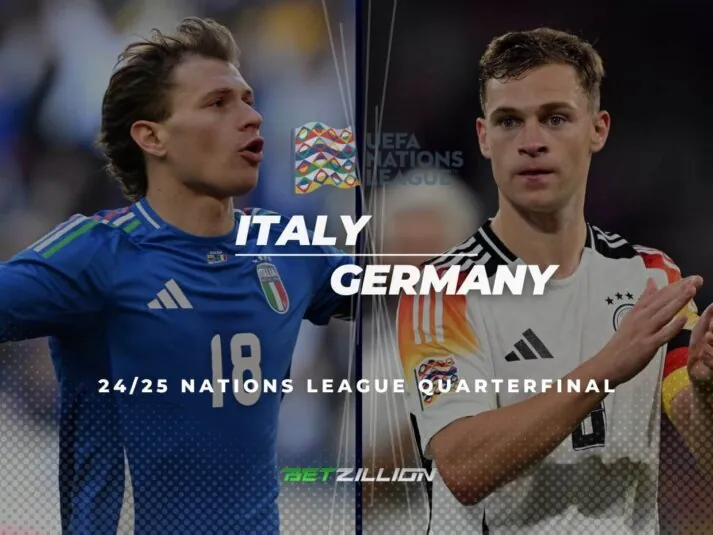 Italy Vs. Germany Predictions & Betting Odds (Nations League 2024-25 Playoffs)