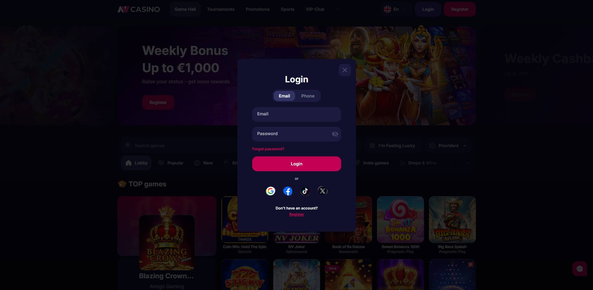 Log In to NV Casino – Access Your Account NV Casino: Log In to Your Account and Start Playing