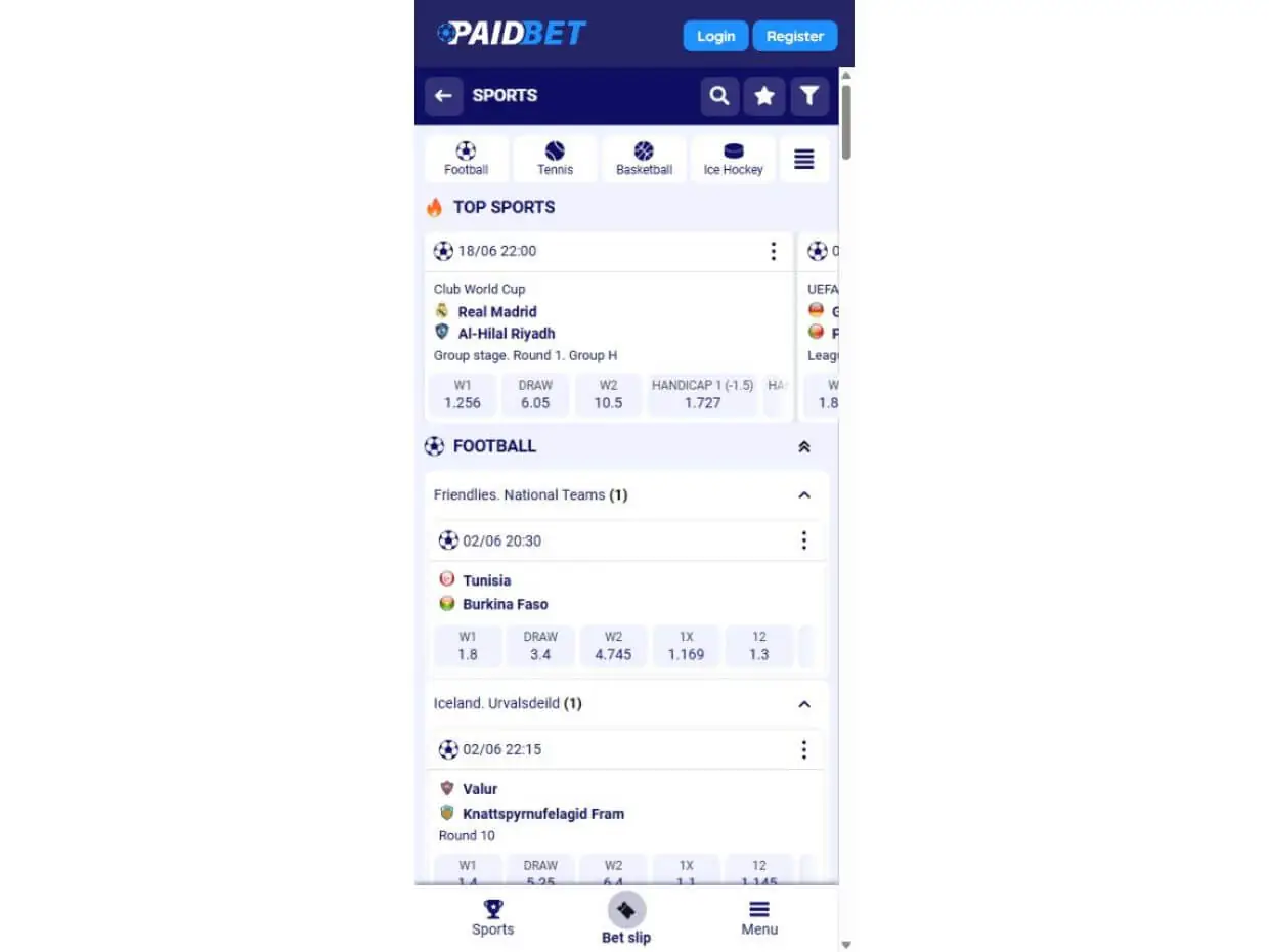 PaidBet Mobile Review Mobile Review PaidBet