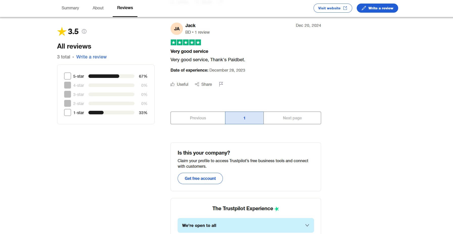 Paidbet Real User Reviews Real User Reviews Paidbet