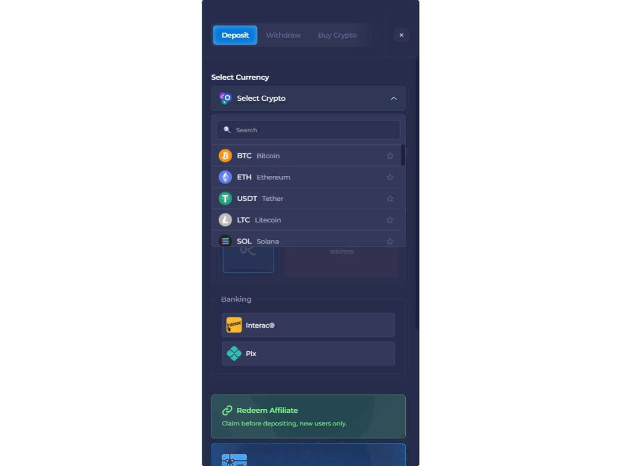 Rainbet Mobile Deposit How to Deposit Funds on Rainbet Mobile