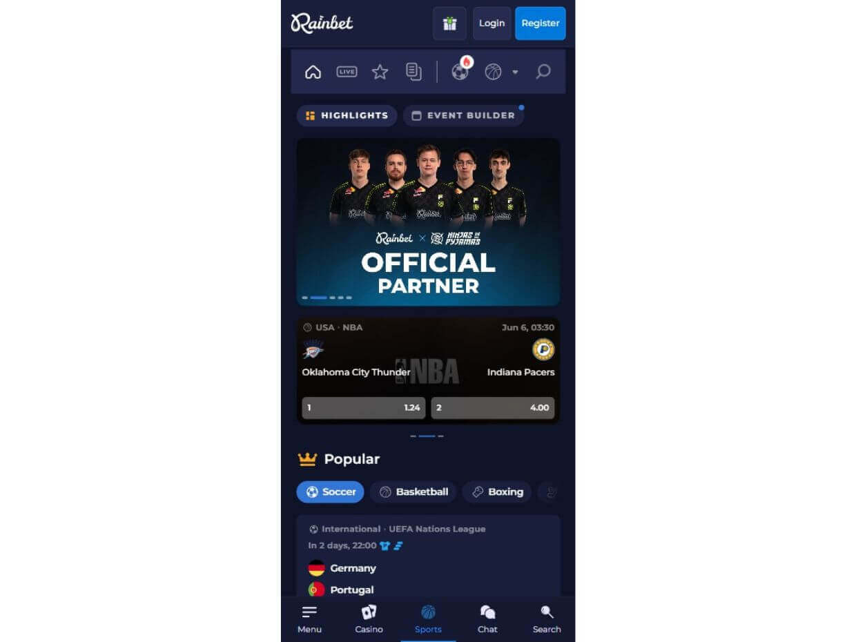 Rainbet Mobile Review User Experience on Rainbet Mobile App