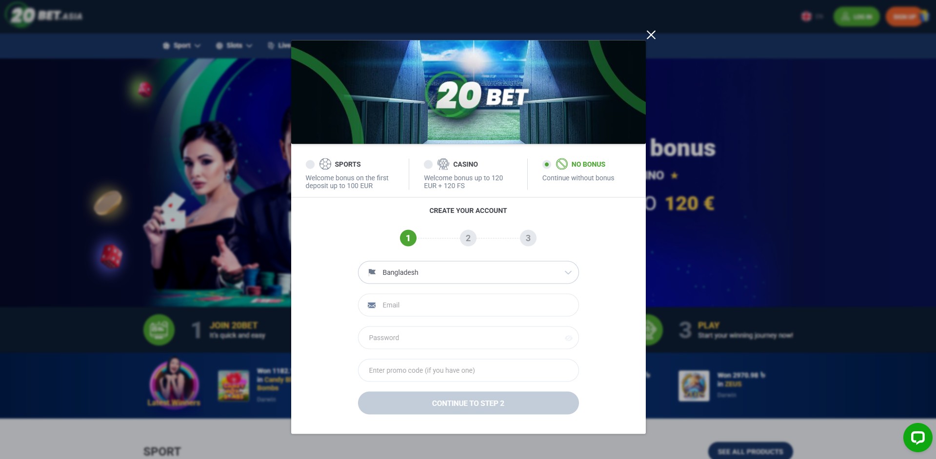 20bet-bd-sign-up 20Bet Sign Up in Bangladesh