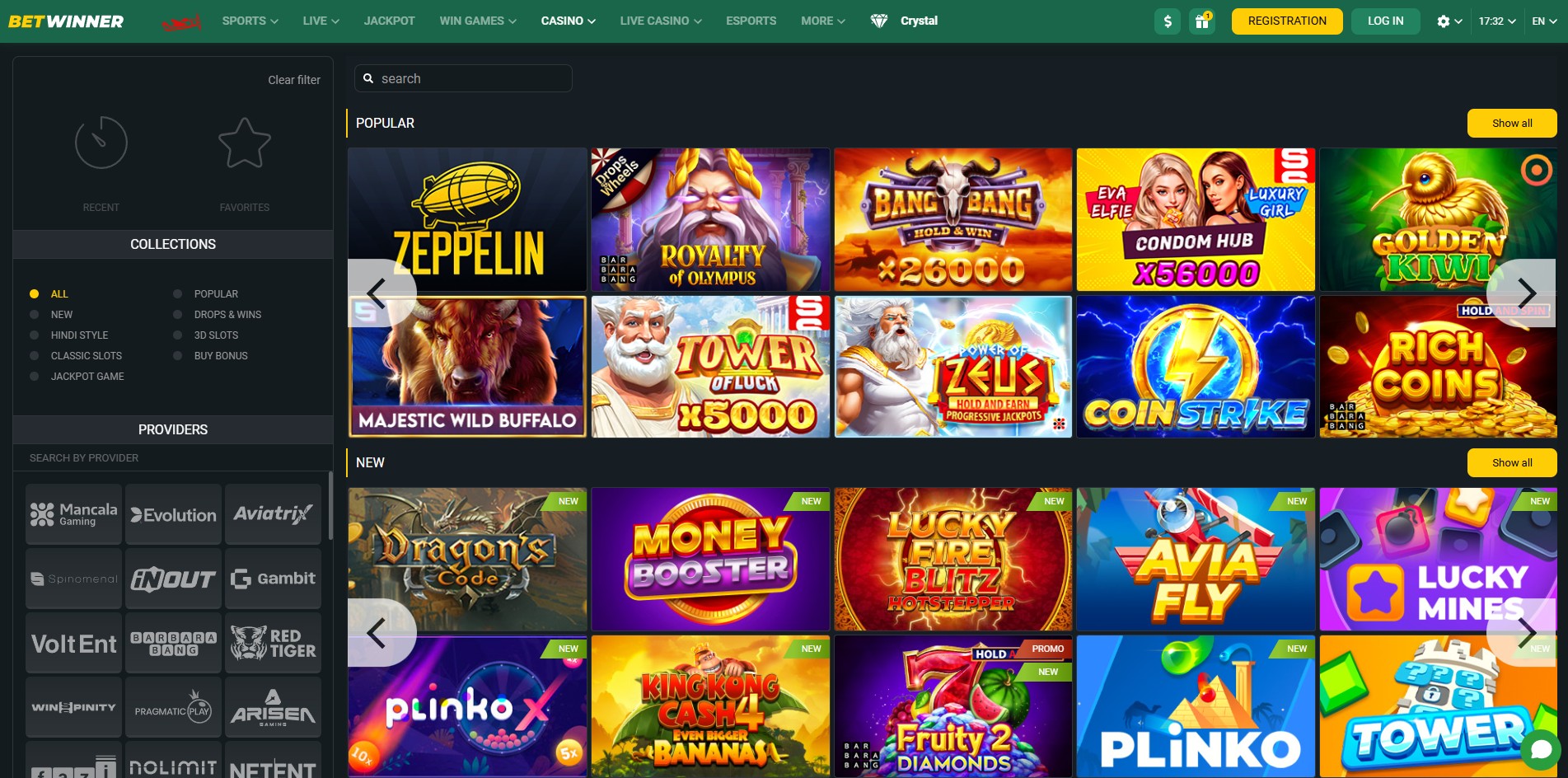 Betwinner Kenya Casino