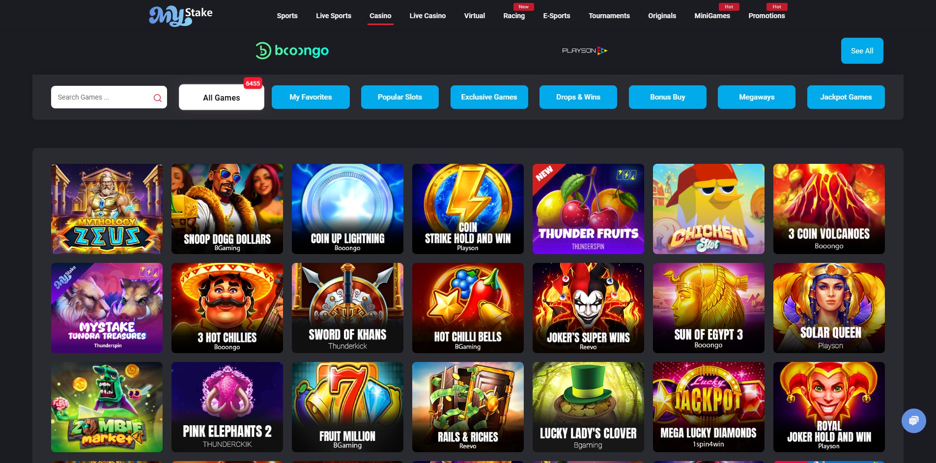MyStake Casino In The UK