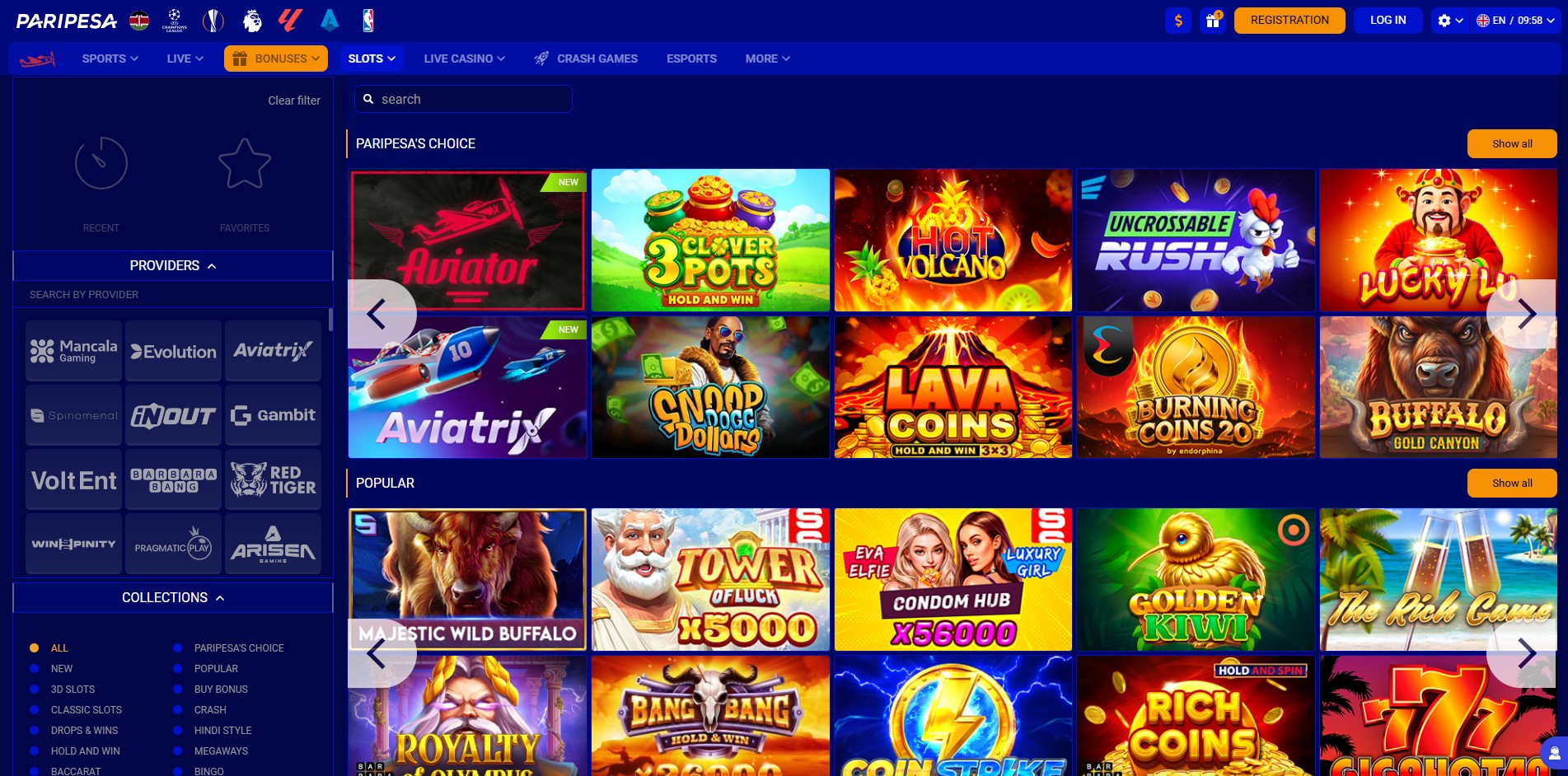 Paripesa Kenya Casino