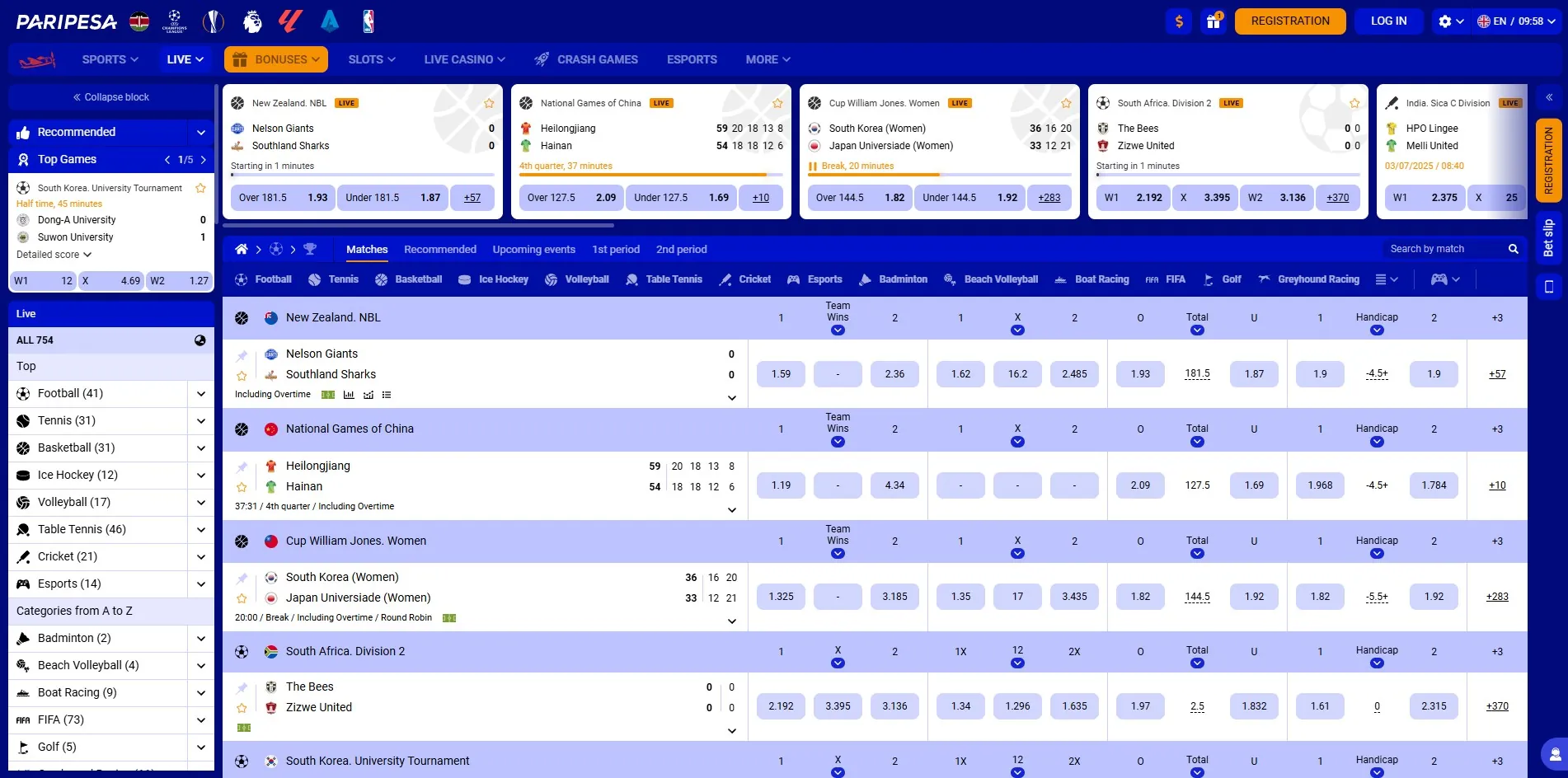 Paripesa Kenya Live Betting