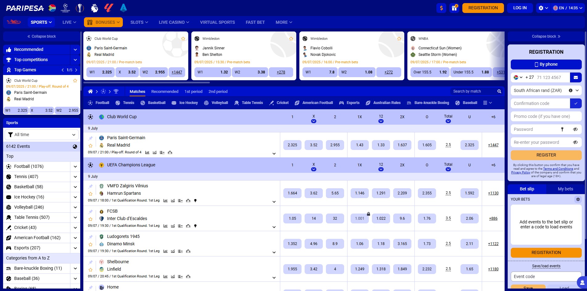 Paripesa Review in South Africa